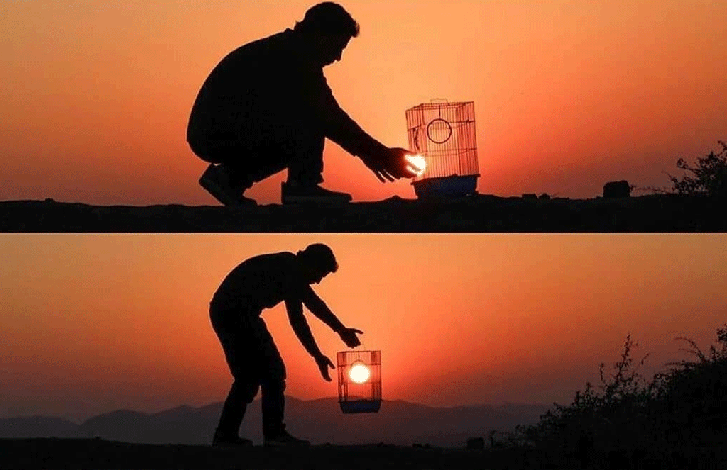 عکاسی با غروب خورشید