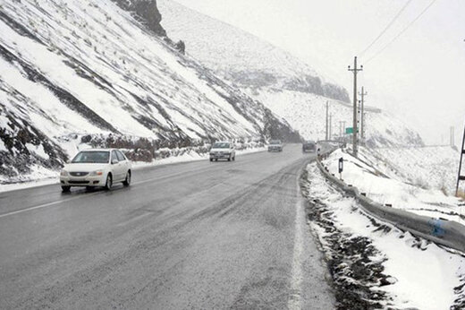 برف و باران جاده‌های کدام استان‌ها را مسدود کرد؟