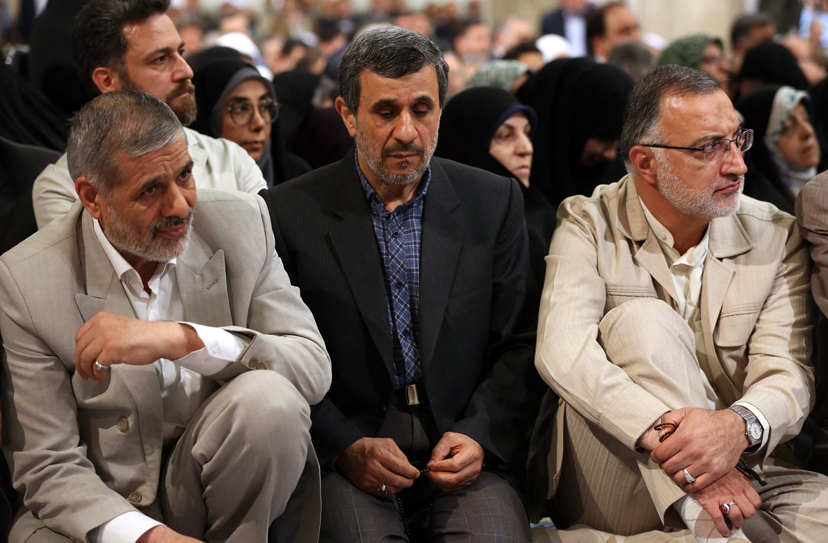 احمدی نژاد زاکانی فدایی