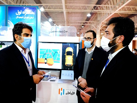 نمایش پروژه خودروی متصل هوشمند در نمایشگاه تلکام ۲۰۲۱ نمایش پروژه خودروی متصل هوشمند در نمایشگاه تلکام ۲۰۲۱