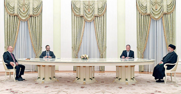 دیدار رئیسی و پوتین