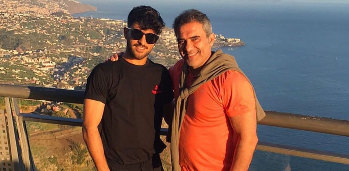 احمدرضا عابدزاده و پسرش