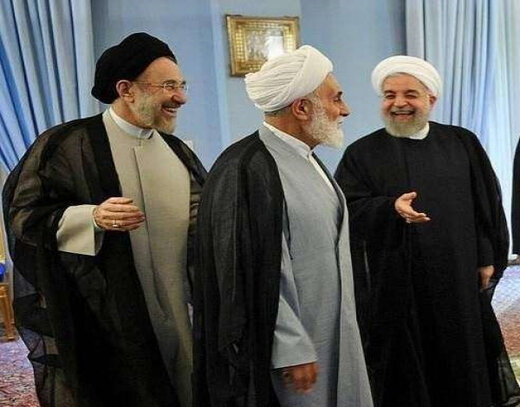واکنش روزنامه دولت به جلسات روحانی با خاتمی، ناطق، لاریجانی/ دارند علیه دولت رئیسی ائتلاف می‌کنند!