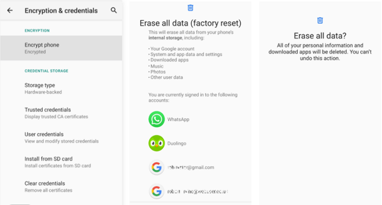 ۵ راه برای حذف دائمی اطلاعات در اندروید ۵ راه برای حذف دائمی اطلاعات در اندروید