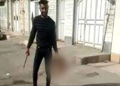 قتل فجیع در اهواز؛ قاتل سر همسرش را در خیابان چرخاند