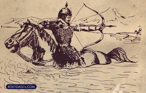 سلطان جلال‌الدین خوارزمشاه و چنگیز خان مغول