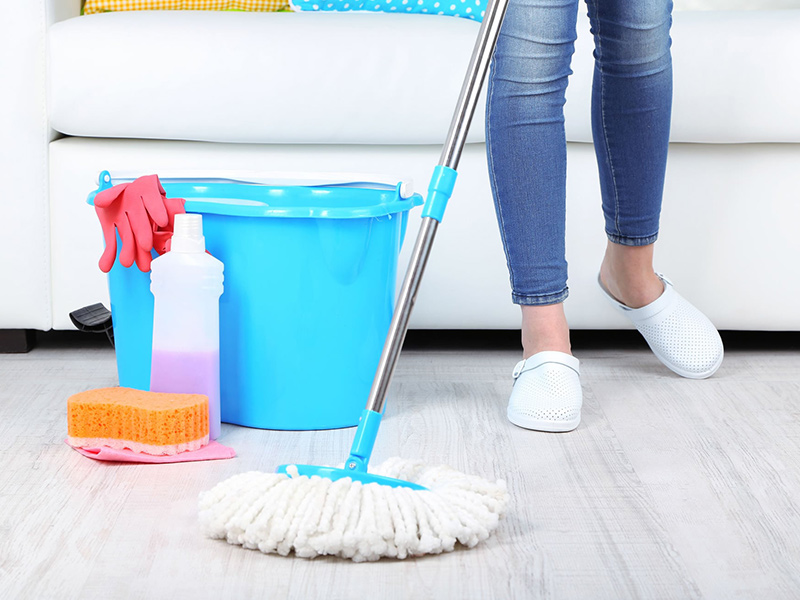  نظافت منزل و ساختمان