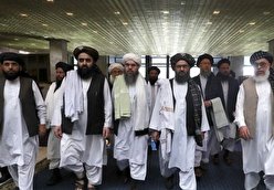 ورود هیات طالبان به اسلو +فیلم