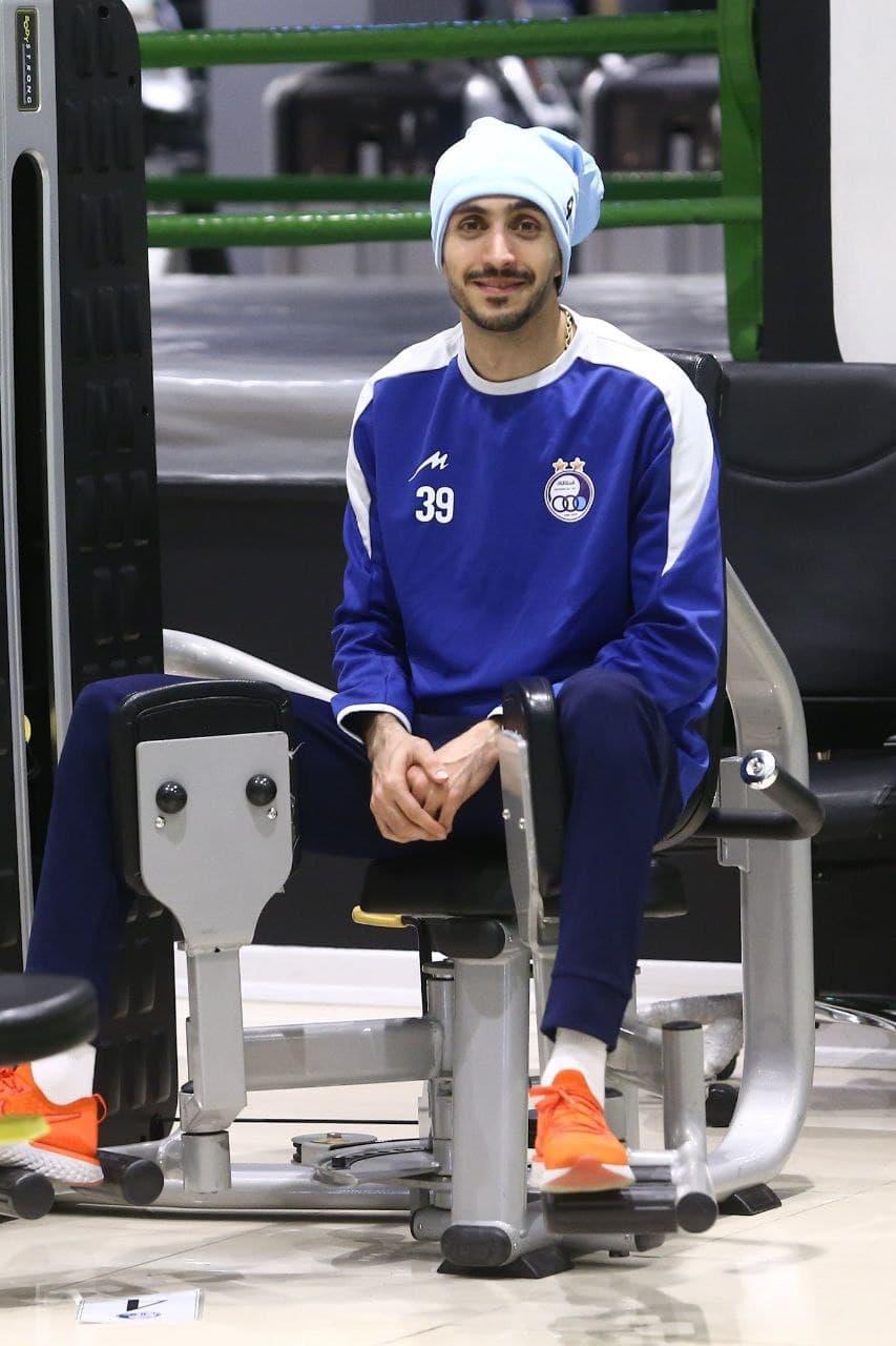 یزدانی و مرادمند همچنان در تمرین استقلال + عکس یزدانی و مرادمند همچنان در تمرین استقلال + عکس