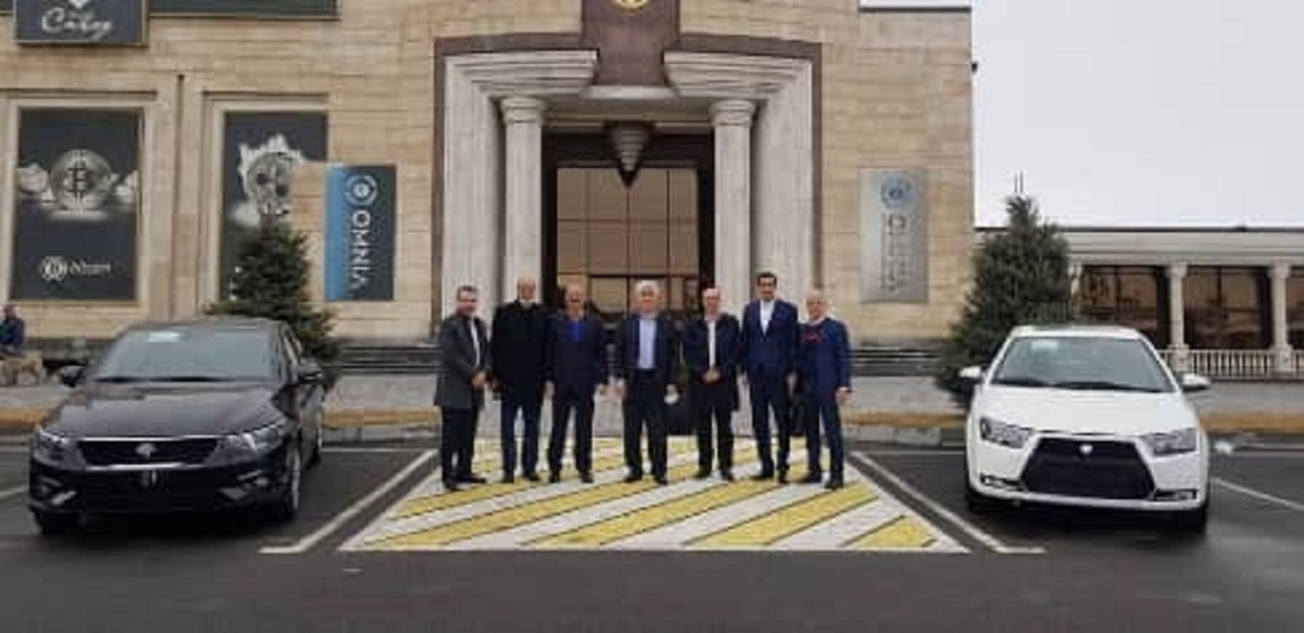 توزیع محصولات ایران خودرو در ارمنستان