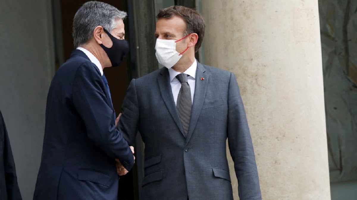 رایزنی ماکرون و بلینکن درباره برجام و روسیه