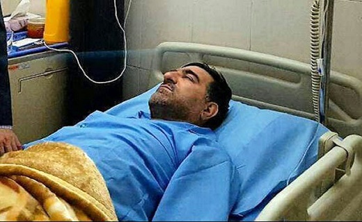 امیرآبادی فراهانی در پی سکته قلبی به بیمارستان منتقل شد