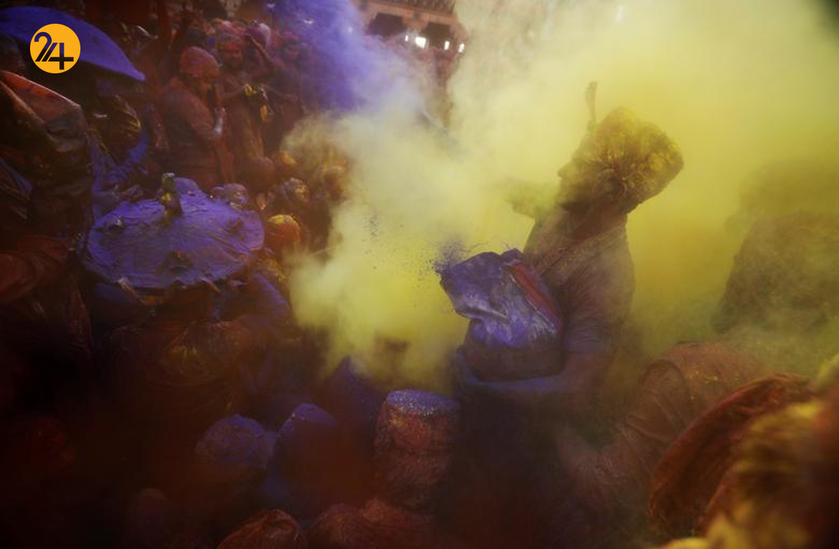 جشن رنگ ها در هند