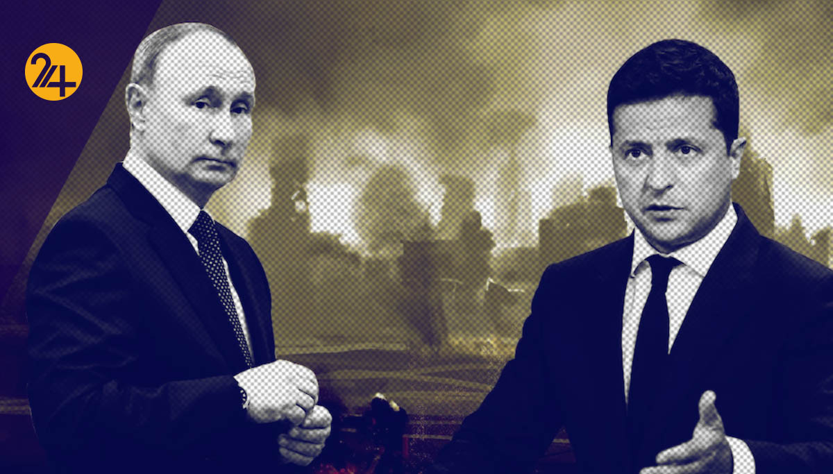 پوتین و زلنسکی