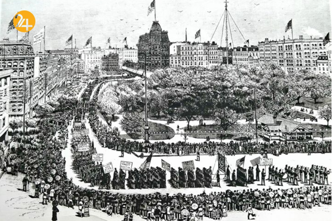 تصاویر تاریخی از روز جهانی کارگر