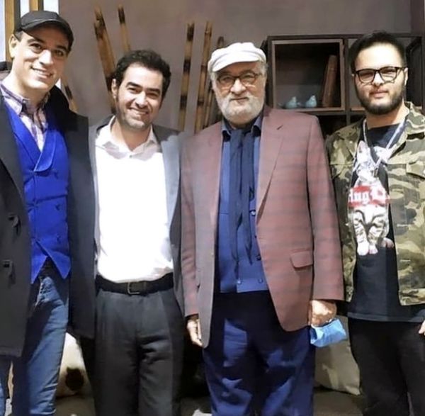 شهاب حسینی و پسرش