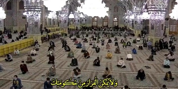 گزارشی از نوای دلنشین مناجات در حرم امام رضا (ع) تا خانه‌های شیعیان