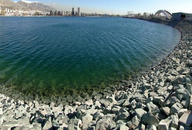 گود رها شده مجموعه دریاچه شهدای خلیج فارس پس از ۷ سال پر شد