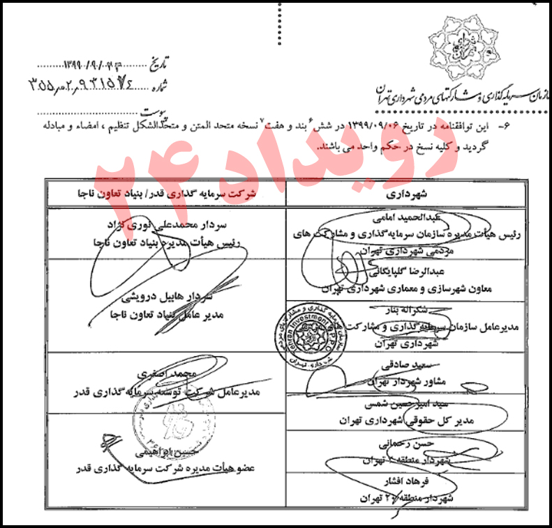 سازمان سرمایه گذاری شهرداری تهران