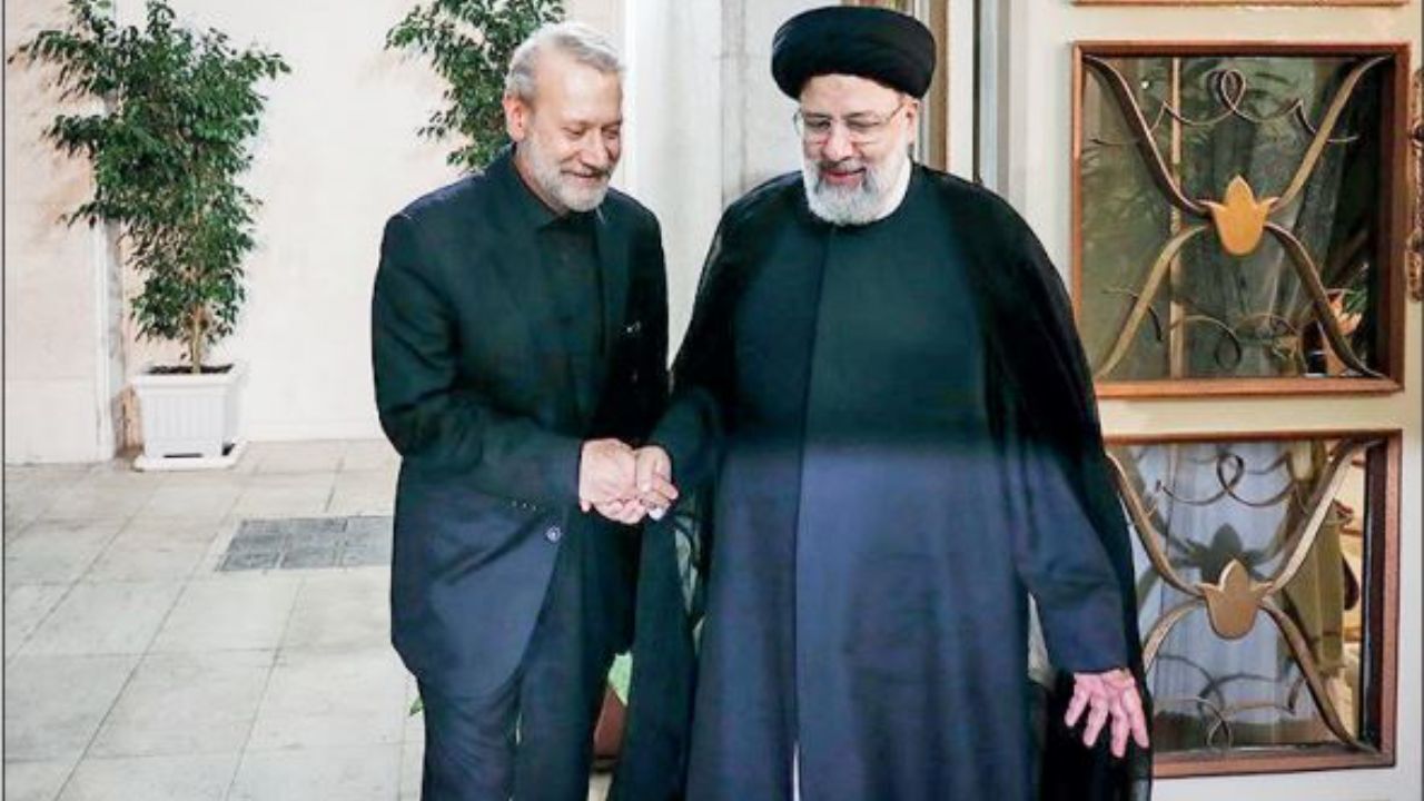 رقابت بین رئیسی و لاریجانی 