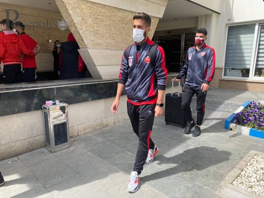 تست کرونای بازیکنان پرسپولیس