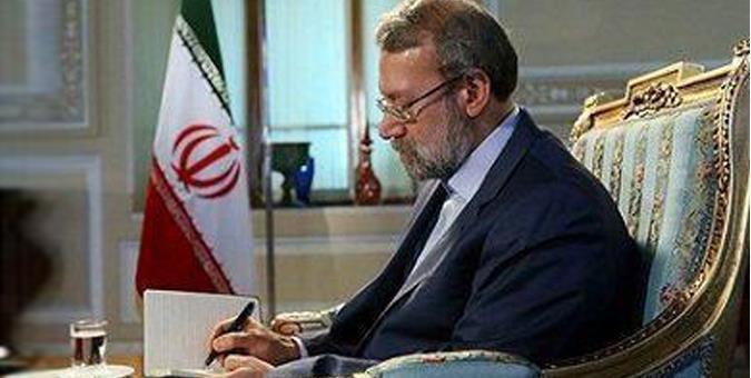 علی لاریجانی به رهبر انقلاب نامه نوشت علی لاریجانی