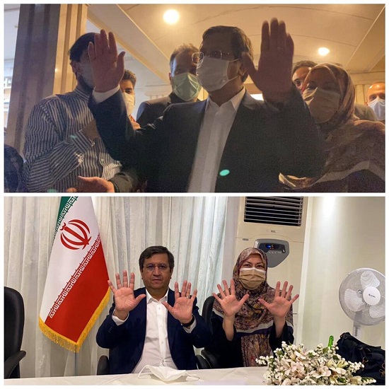 تصویر ویژه همتی برای کمپین انتخاباتیاش تصویر ویژه همتی برای کمپین انتخاباتیاش