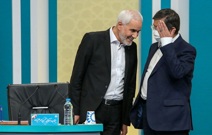 همتی و مهرعلیزاده در مناظره ها