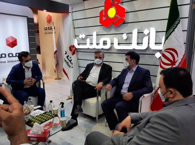 حضور فعال بانک ملت در نمایشگاه توانمندسازی شرکت‌های منطقه ماهشهر و بندر امام خمینی (ره)