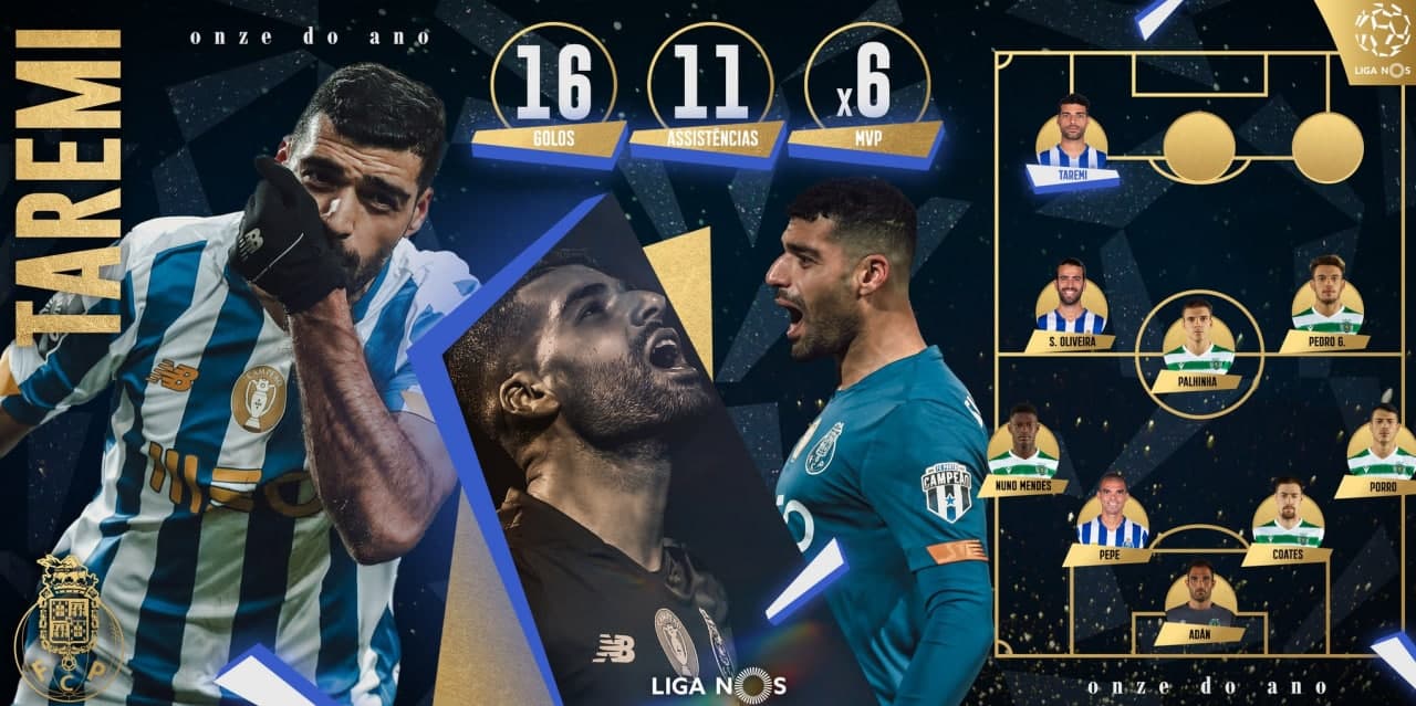 طارمی به تیم فصل لیگ پرتغال راه یافت +عکس