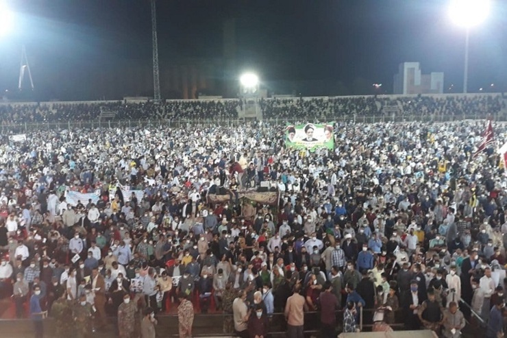 تجمع انتخاباتی رئیسی