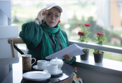 تیپ سبز رنگ بهاره رهنما +عکس بهاره رهنما