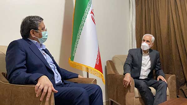 ساعتی قبل، دیدار همتی و مهرعلیزاده همتی و مهرعلیزاده