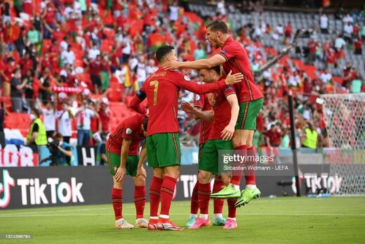 گلزنی رونالدو برای پرتغال