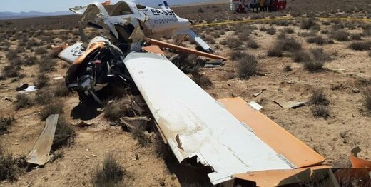 سقوط هواپیما ۲ کشته به جا گذاشت