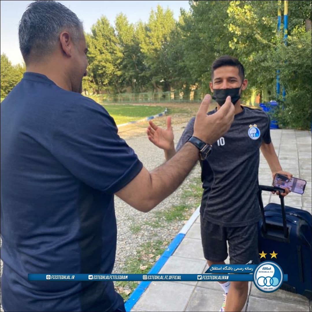 بازگشت قایدی به تمرینات استقلال 