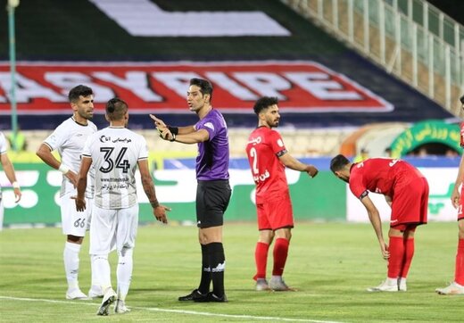 داوری دیدار پرسپولیس و تراکتور