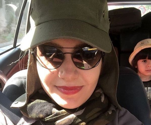 ملیکا زارعی و دخترش