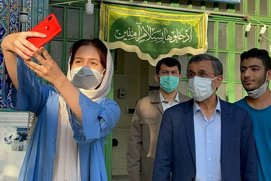تصویری که یک ادعا درباره احمدینژاد را رد میکند احمدینژاد