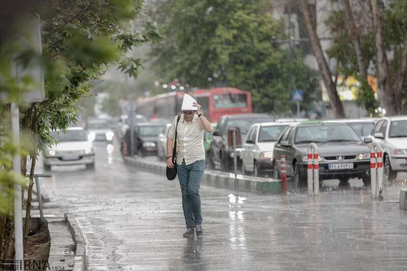 بارش پراکنده باران در این ۴ استان بارش پراکنده باران در این ۴ استان