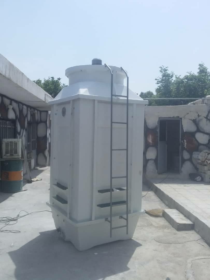 طراحی کولینگ تاور فایبرگلاس
