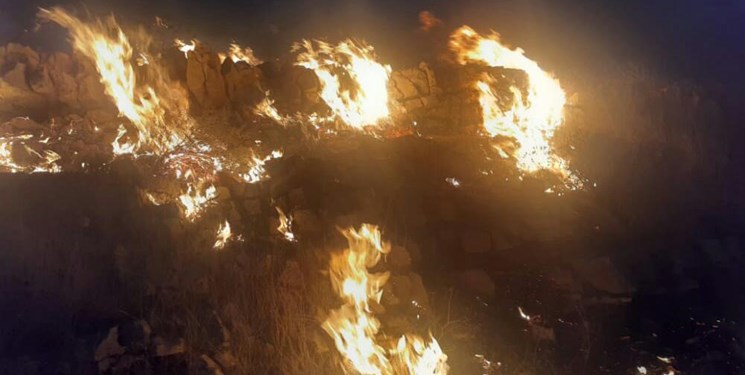 آتش سوزی در چالوس آتش سوزی در چالوس