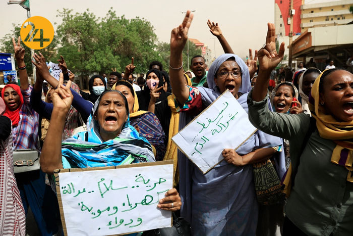 تظاهرات سراسری در سودان