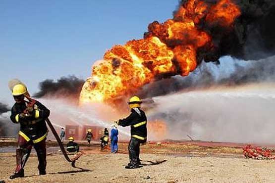 انفجار خط لوله نفت در خوزستان ۴ کشته به جا گذاشت انفجار خط لوله نفت در خوزستان ۴ کشته به جا گذاشت