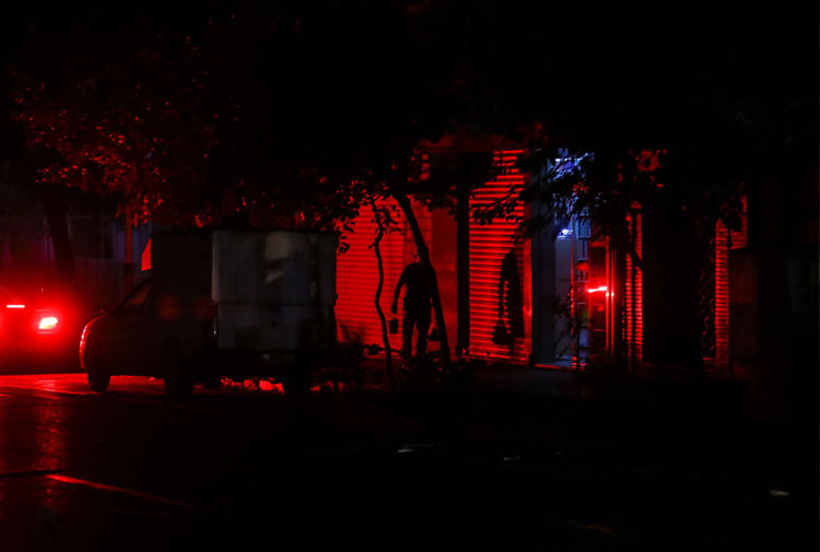 تجمع اعتراضی قطع برق