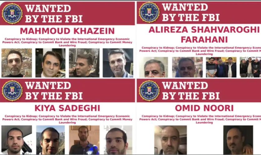 ۴ ایرانی متهم به تلاش برای ربودن مسیح علی‌نژاد در آمریکا شدند