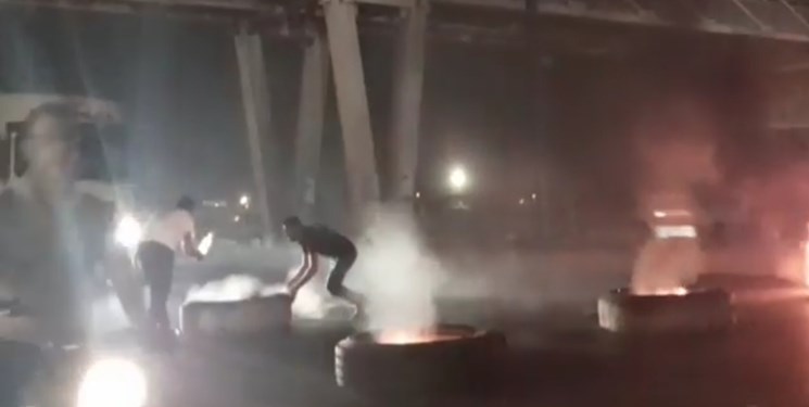 تظاهرات در شهرهای مختلف خوزستان