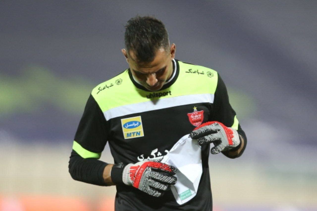 راز برگه‌های جنجالی دروازه‌بان پرسپولیس