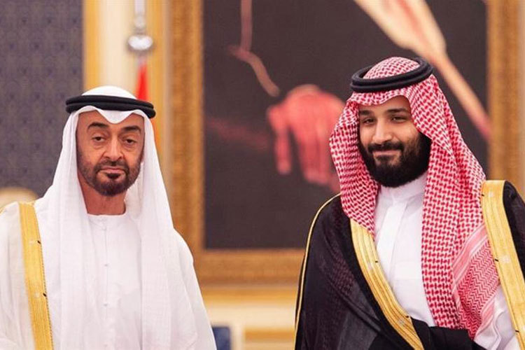 «نفت» بن زاید ولیعهد امارات را به سعودی کشاند
