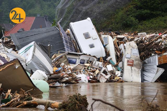 افزایش تلفات سیلاب مرگبار در غرب اروپا